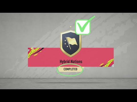 FIFA 20 HYBRID NATIONS SBC CHEAPEST SOLUTION SQUAD BUILDING CHALLENGE FIFA 20