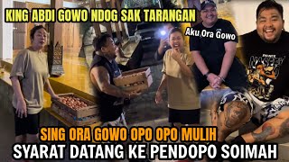 SOIMAH KEDATANGAN TAMU KING ABDI‼️DI BAWAKAN TELUR SATU PETI SYARAT DATANG KE PENDOPO TULUNGO