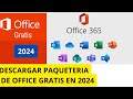 Instalar paqueteria de Office GRATIS en 2024