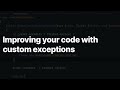 🔥 Using Custom Exceptions to write better, clearer code — Laravel