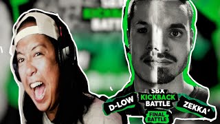 REACTION | Final | D-LOW vs ZEKKA | SBX KICKBACK BATTLE 2021