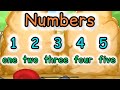 Let’s practice the numbers 1-5. Let’s write them with words | Colorful Learning with Ms Ramirez