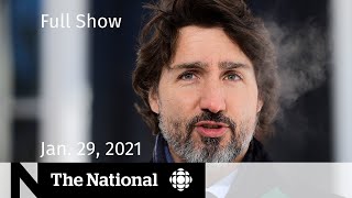 CBC News: The National  | Canada cracks down on travel abroad | Jan. 29, 2021