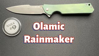 Olamic Rainmaker Knife Review