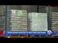 State diaper donation to New York food banks