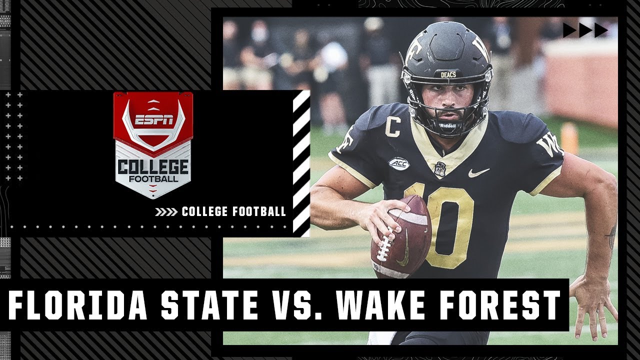 Florida State Seminoles At Wake Forest Demon Deacons | Full Game ...