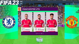 FIFA 23 | Chelsea vs Manchester United - Premier League Game - PS5 Full Gameplay