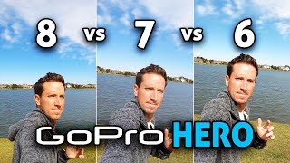 GoPro HERO 8 vs 7 vs 6! (4K)