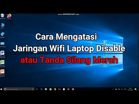 Cara Mengatasi Jaringan Wifi Laptop Disable Atau Tanda Silang Merah ...