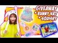 GIVEAWAY Bunny Hat BT21 BTS & Giveaway Squishy & Tas Unicorn | Drama Anak Lucu | CnX Adventurers