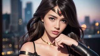 Beautiful Ai Art Wonder Woman Cosplay Lookbook