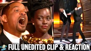 UNCENSORED! Will Smith SMACKS Chris Rock LIVE The Oscars For Making Fun Of Jada Being Bald FULL CLIP
