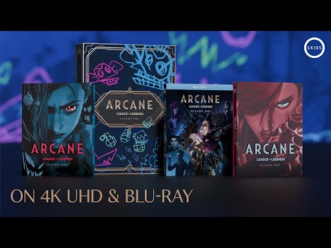 Arcane Season 1 4K & Blu-ray SteelBook Release Date Set, Limited Edition Announced