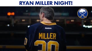 Ryan Miller Has #30 Retired And Inducted Into Buffalo Sabres Hall Of Fame