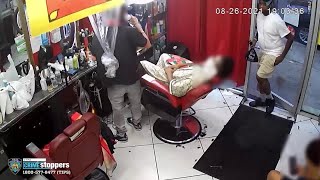 Caught On Camera: Man Robs Bronx Barbershop At Gunpoint, Gets Away With Nearly $