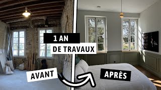 RENDU FINAL DE LA CHAMBRE APRÈS 1 AN DE TRAVAUX | Vlog Renovation EP51