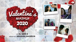 Valentine's Mashup 2020 | DJ Abhi B | Love Mashup | Abhishek Baderiya | 17 Songs in 5 Minutes