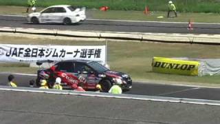 2009　全日本ジムカーナ選手権　第7戦　鈴鹿南　N4クラス　菱井選手