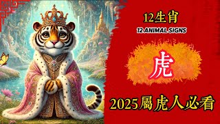 生肖虎必看！2025 年穿對這個顏色，招財納福好運連連，鴻運整年不請自來|覺醒|禪修|玄學|修行|開悟|運勢|生肖