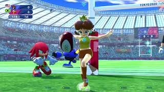 Mario & Sonic at the Tokyo 2020 Olympic Games - Rugby Sevens #89 (Team Shadow/Princesses V6)