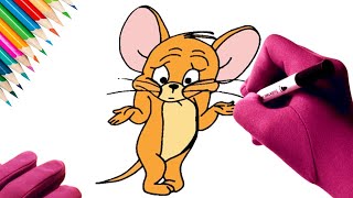 🧡 HOW TO DRAW JERRY TOM AND JERRY CARTOON