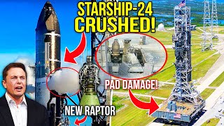 SpaceX Starship Needs Fixing, Raptor Engine Upgrades, SLS Launchpad Repairs & More!