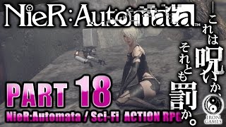 #18【Cルート/NieR：Automata】主人公にA2参戦！砂漠のボス「ヘーゲル」戦【癒され実況プレイ】