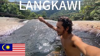 I EXPLORED MALAYSIAS MOST BEAUTIFUL ISLAND 🇲🇾 TELAGA TUJUH WATERFALL