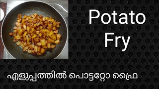 POTATO FRY RECIPE  || ചോറിനൊപ്പം കഴിക്കാൻ പറ്റുന്ന സിമ്പിൾ ഫ്രൈ || - # 1149