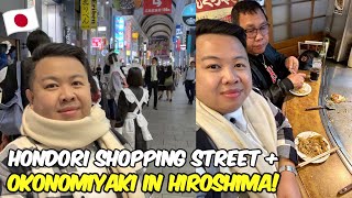 Okonomiyaki Dinner in Hiroshima + Exploring Hondori Shopping Street! 🇯🇵 | Jm Banquicio