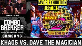 MVC2 - Combo Breaker 2019 - Khaos vs Dave the Magician FT5 EXHIBITION