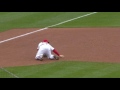 phi@wsh drew knocks down grounder tags hernandez