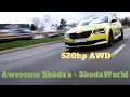 520HP - AWD Skoda Superb Sportline - 3,1sec 0-100 km/h