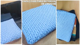 Como Fazer uma Capa de Notebook Encantadora com Crochê - Tutorial Passo a Passo