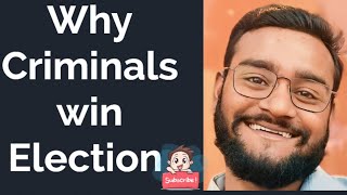 Why Criminals win Election | 40% Indian politician are Criminals | @Plinthset