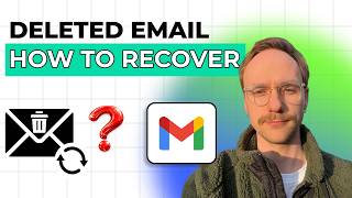How to Recover Deleted Email from Gmail [2026 Full Guide]