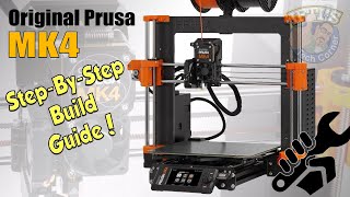#01 Original PRUSA MK4 Kit : Full Step-By-Step BUILD GUIDE - Unboxing & Preparation