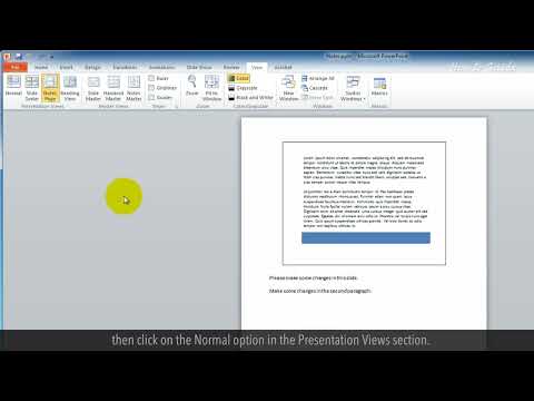 How to Delete All Presentation Notes at Once in Microsoft PowerPoint :Tutorial