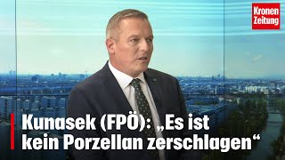 Kunasek (FPÖ) über steirische Koaltion: „Es ist kein Porzellan zerschlagen“ | krone.tv NACHGEFRAGT