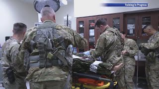 Trident Health and SC National Guard partner for medical evacuation drill