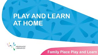 Play and Learn at Home!