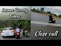 Insane Scooty Guys in Highway || Close Calls