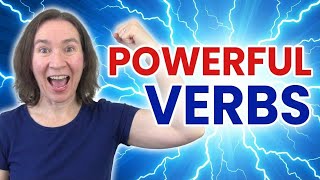 Powerful English verbs to SUPERCHARGE your vocabulary!