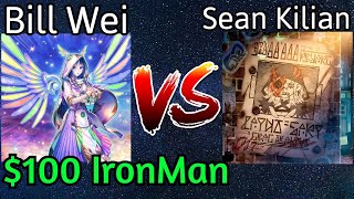 Bill Wei Vs Sean Kilian $100 IronMan RUNBACK Yu-Gi-Oh!