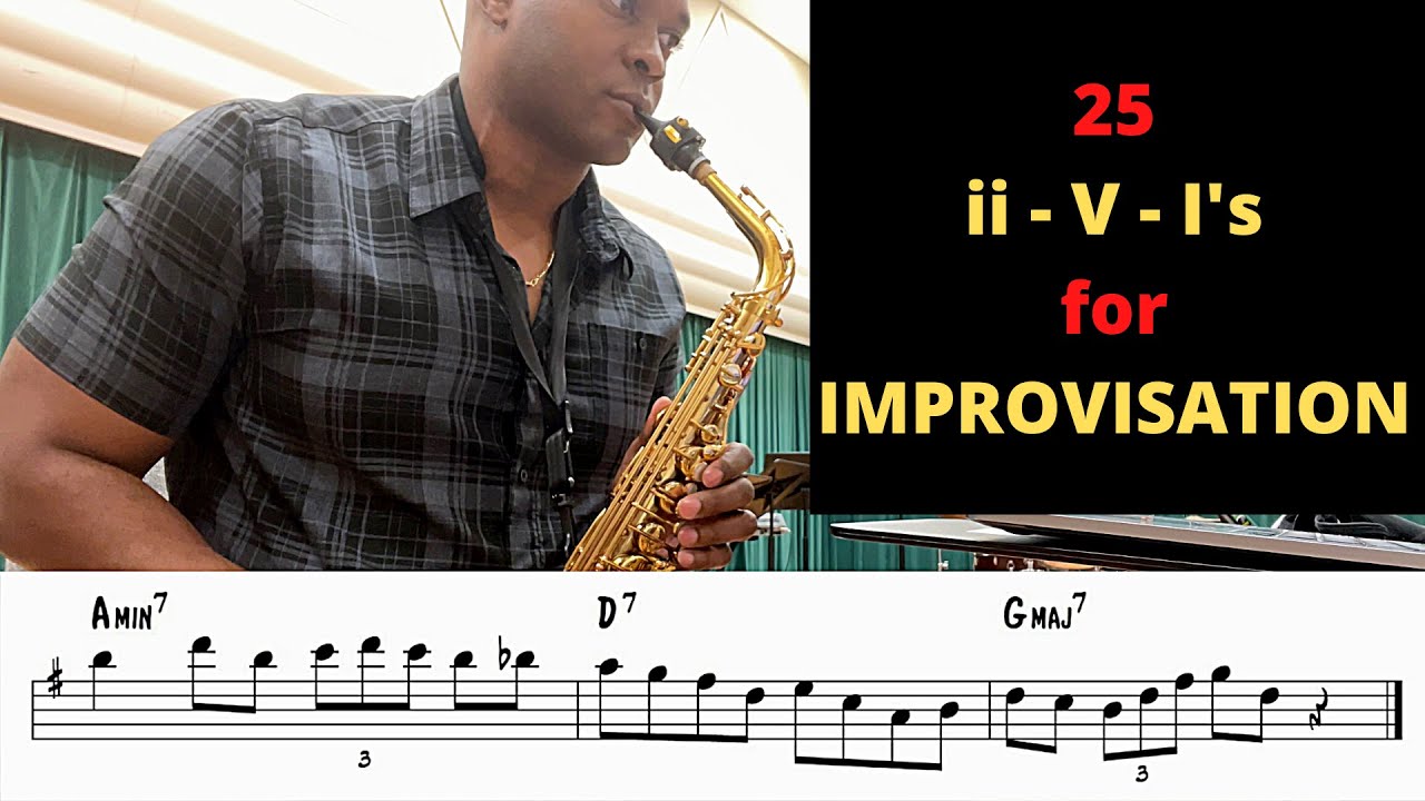 Jazz Vocabulary - Ii V I - YouTube