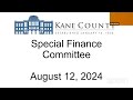 KC Special Finance Committee August 12 2024