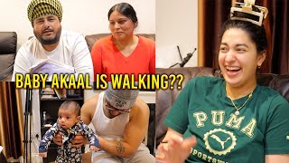 BABY AKAAL IS WALKING?!?