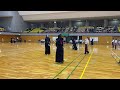 第18回愛知県女子剣道段別選手権大会【二段の部・決勝　柵木ー奥田】2024.6.30