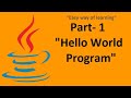 java coding tutorial for beginners Part- 1 