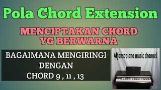 Teori Chord Extension dan penjelasannya #alfonsopiano #belajarpianoindonesia #belajarpianokeyboard